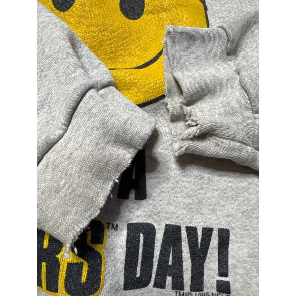 Pittsburgh Steelers Vintage 1995 Crewneck Sweatshirt Have A Steelers Day Medium - Picture 4 of 6
